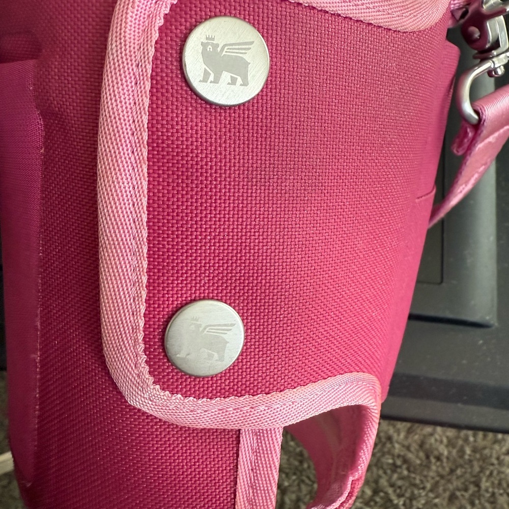 Stanley Fuchsia Bottle Carrier with Strap (Does not include 40oz bottle) - Picture 13 of 13